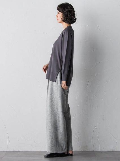 ウールラメシャンブレーパンツ