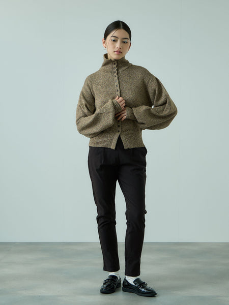 HAKIYASEブラッシュバックテーパードパンツ≪手洗い可能≫