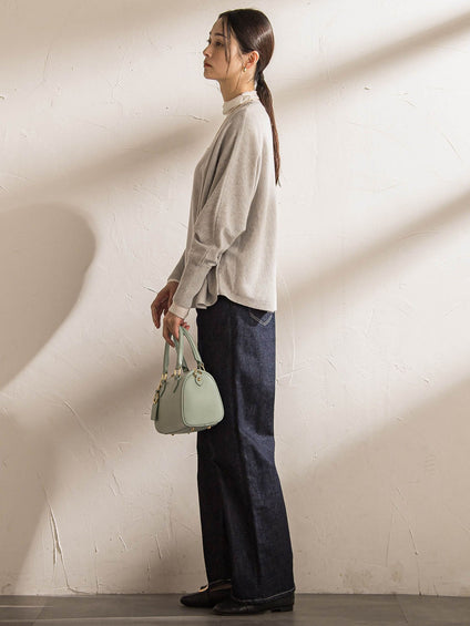 ファインメリノウールドルマンニット≪洗える≫