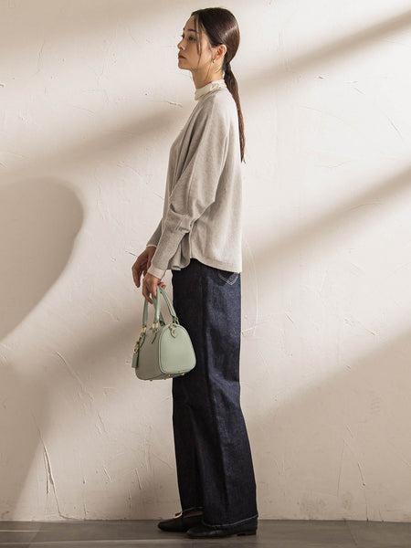 ファインメリノウールドルマンニット≪洗える≫