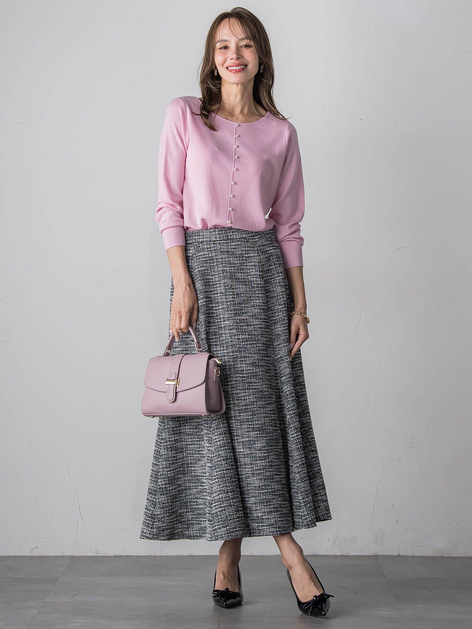 【新色追加】BRISBANE前後2WAYパールニット