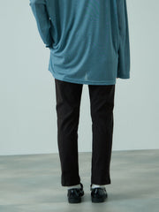 HAKIYASEブラッシュバックテーパードパンツ≪手洗い可能≫