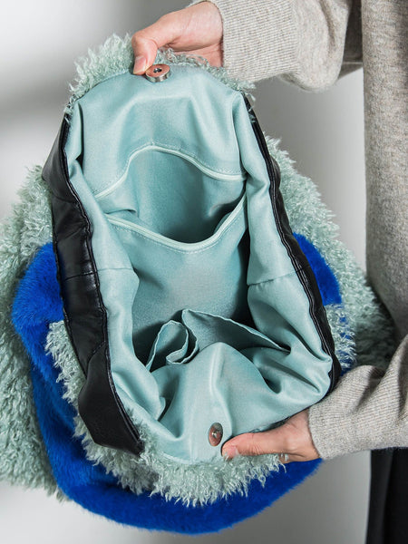 バイカラーエコファートートバッグ　M