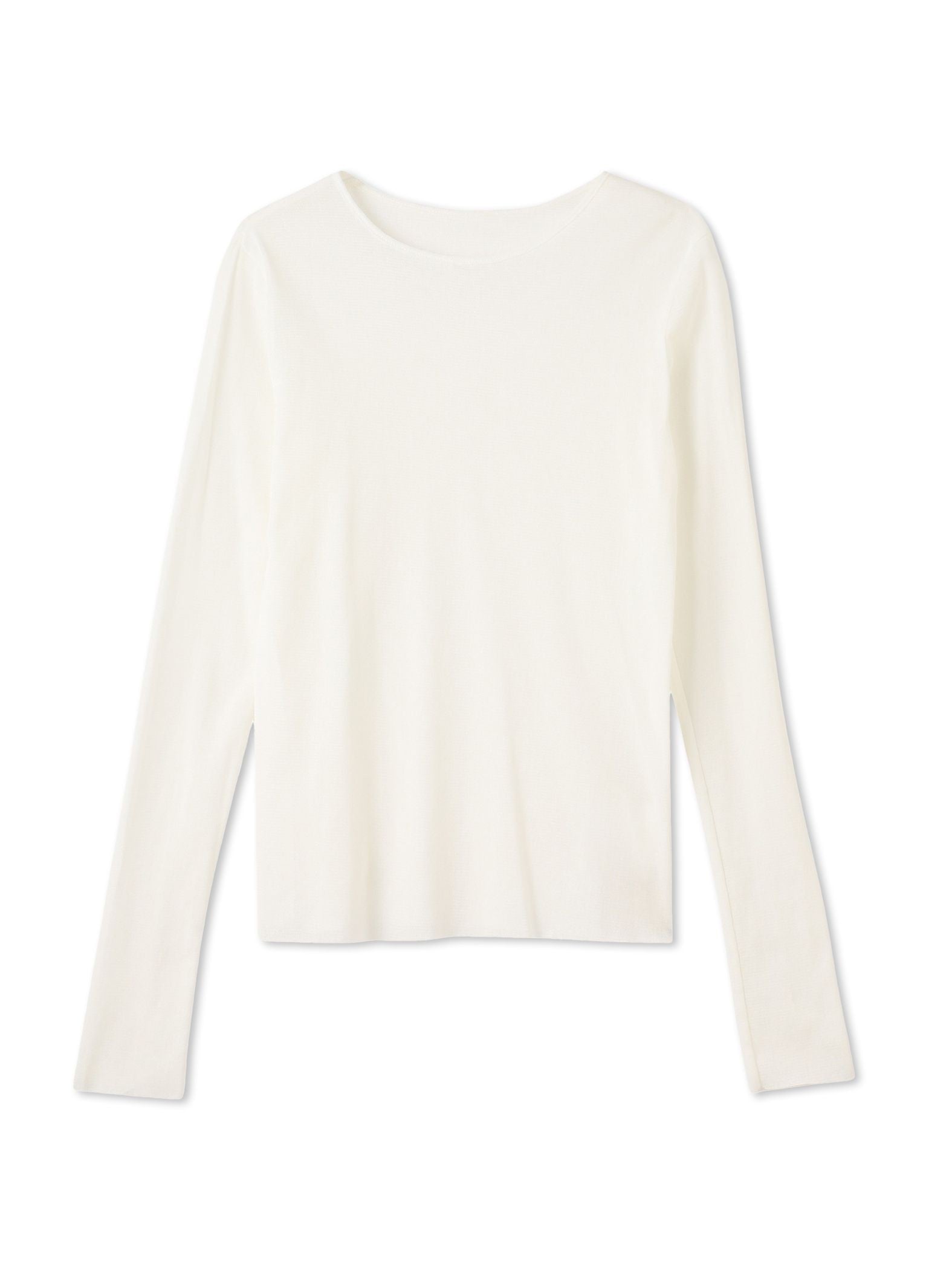 コットンサラチュールカットソー≪手洗い可能≫