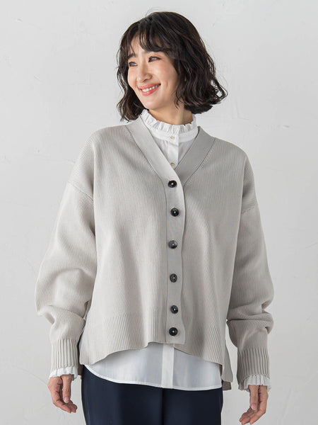 【大きいサイズ】ネックフリルブラウス