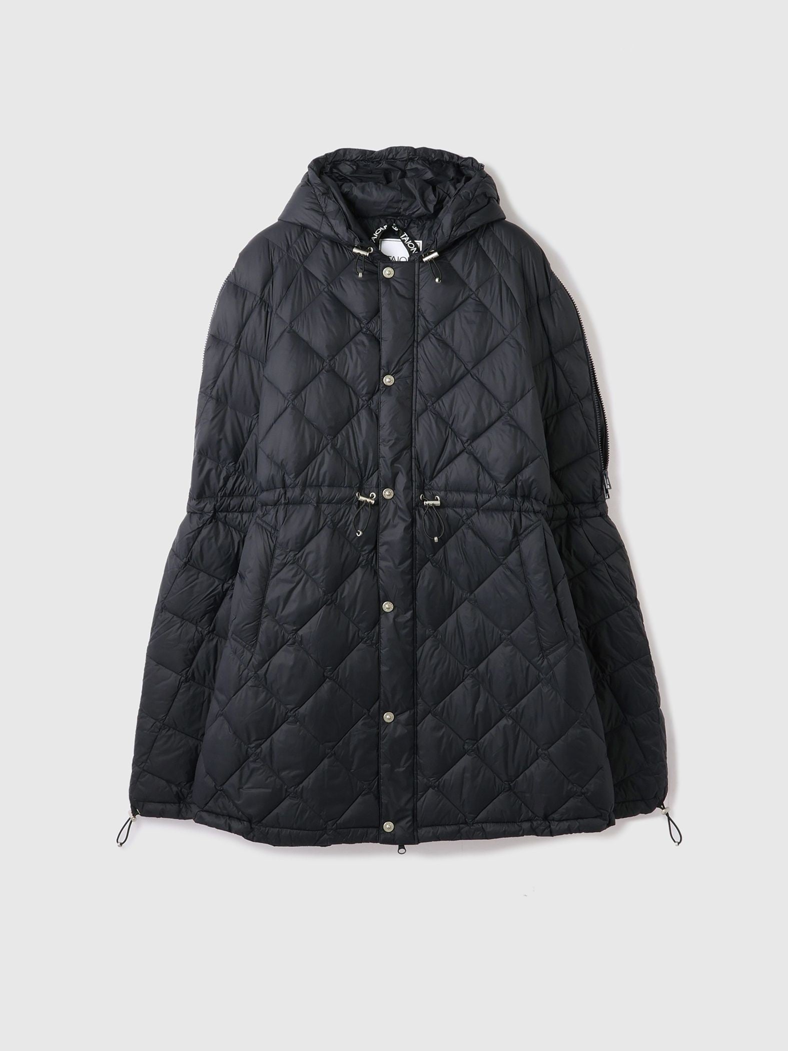 TAION　ダウンケープコート≪手洗い可能≫