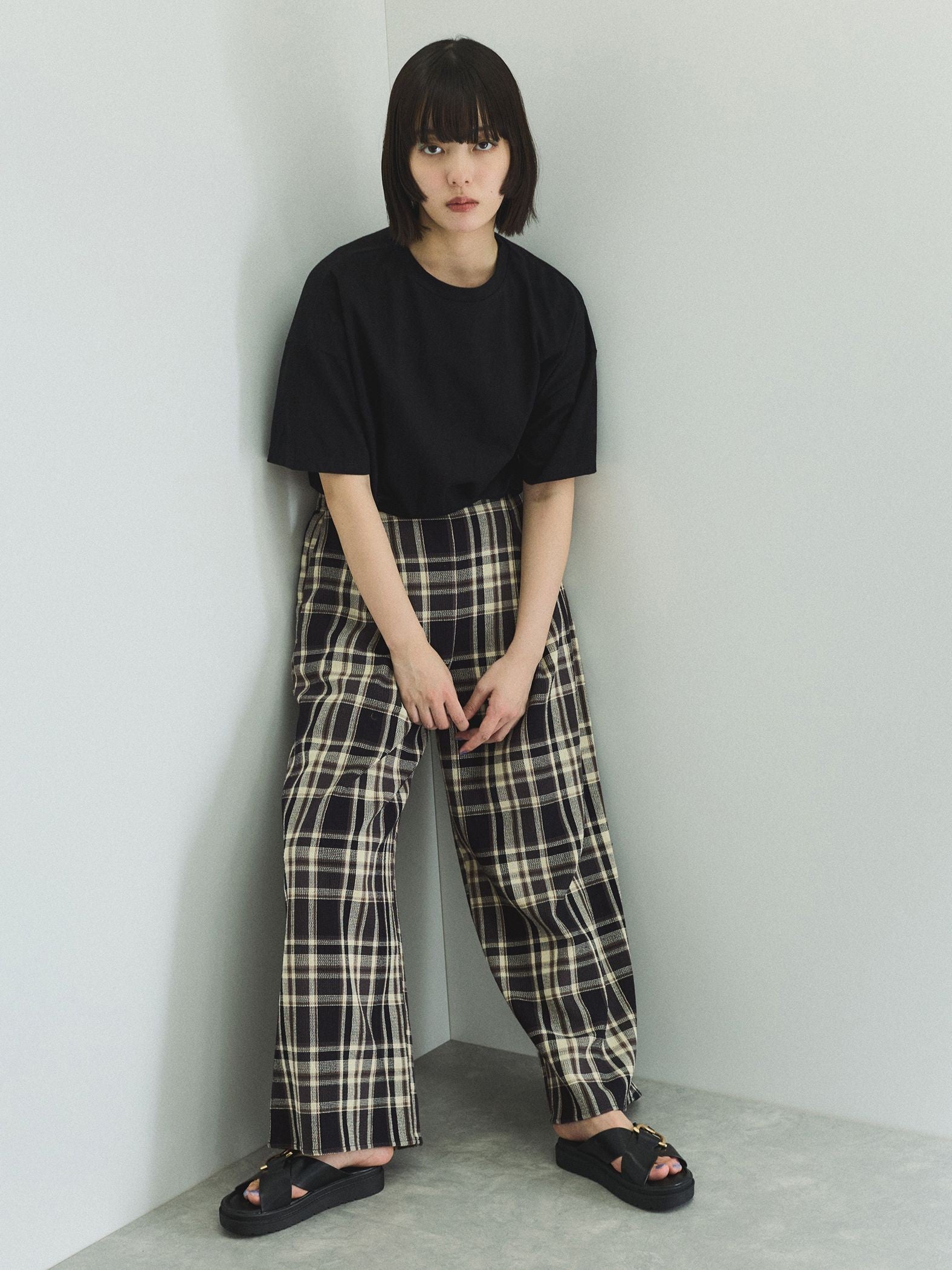 バックプリントオーバーサイズTシャツ≪手洗い可能≫
