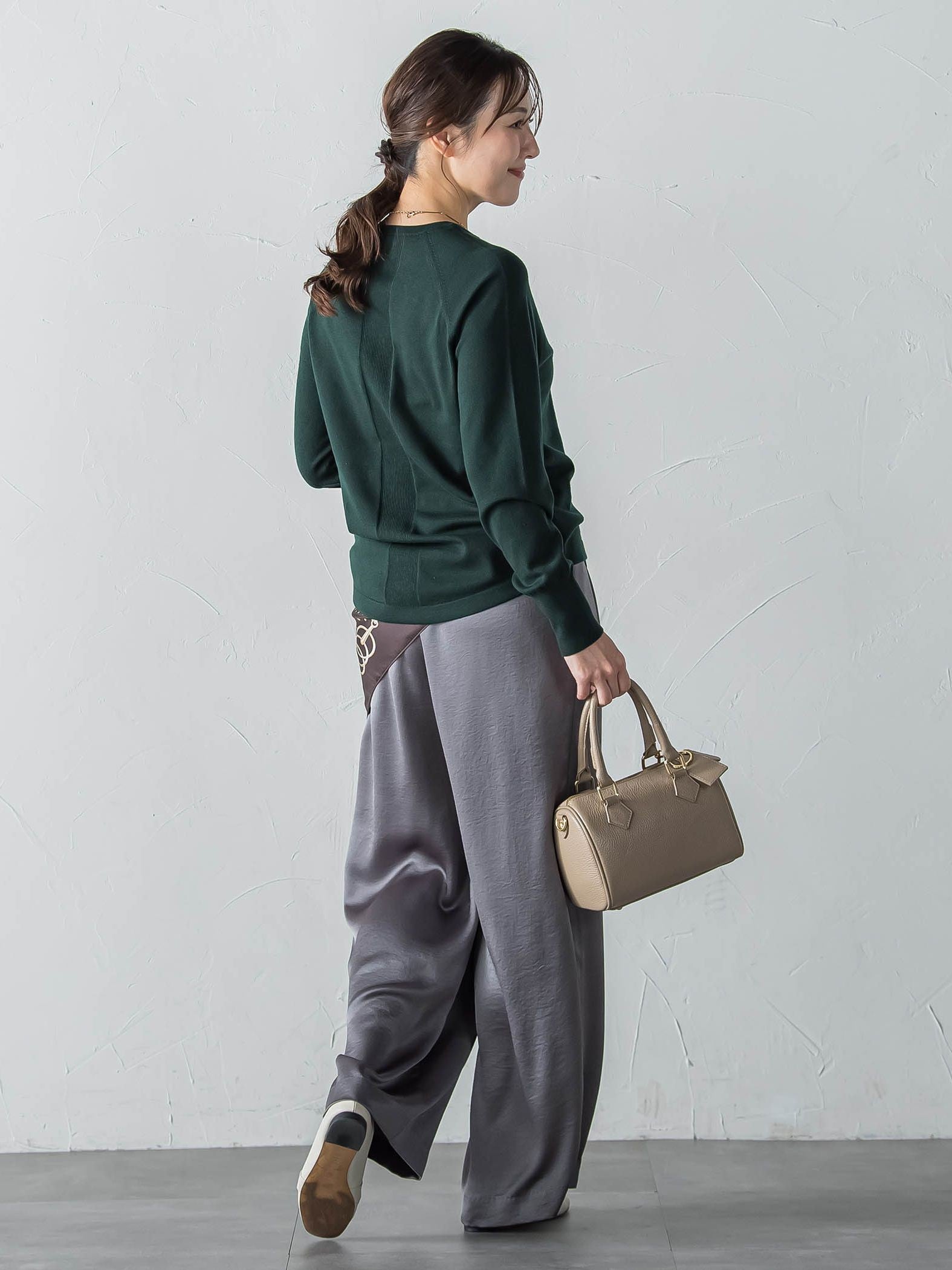 【WEB限定】エレカットベーシックニット