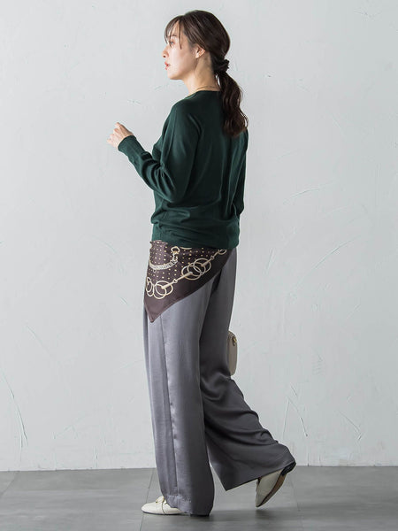 【WEB限定】エレカットベーシックニット