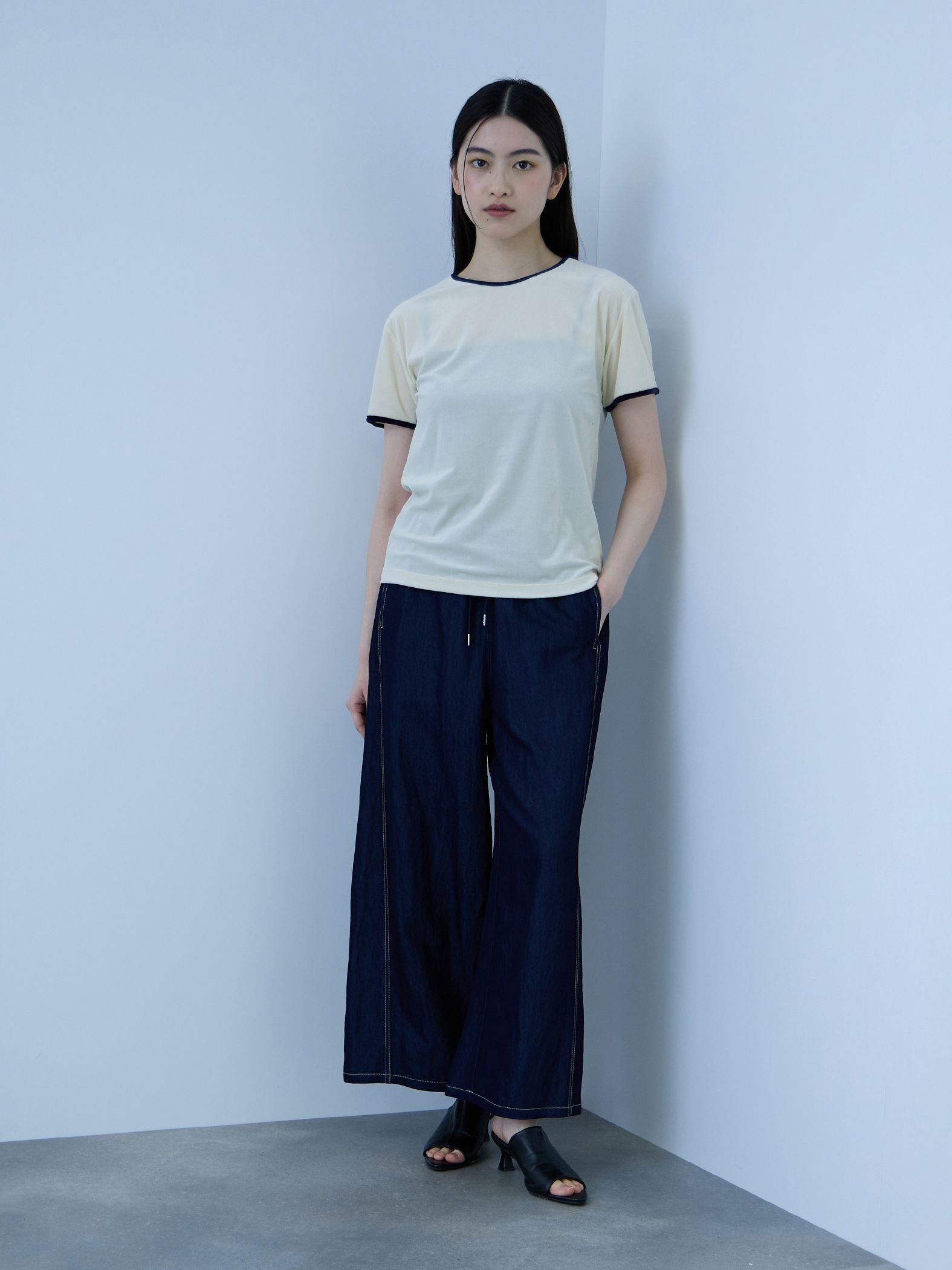 シアーベロアTシャツ【日本製】