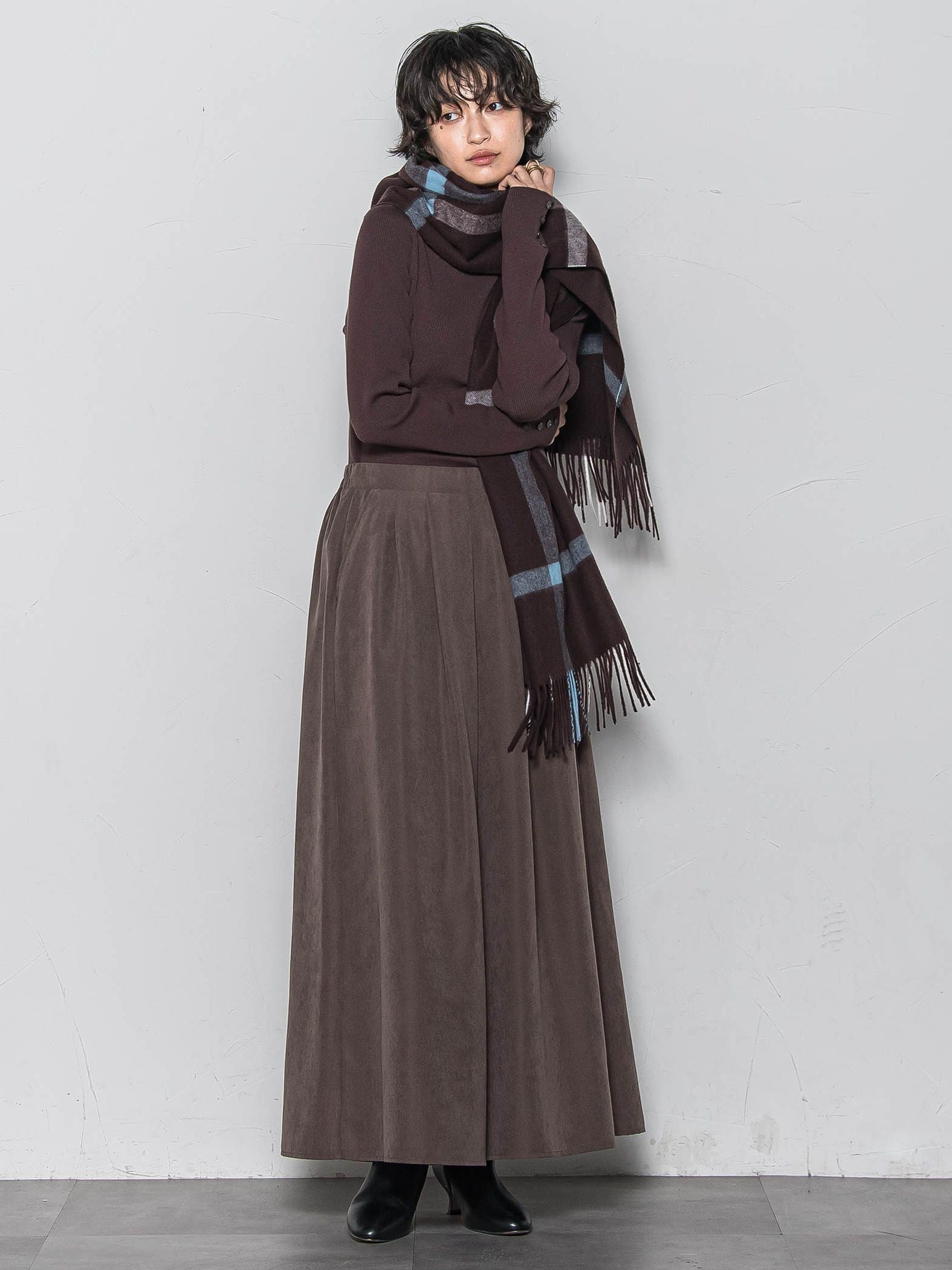 【新色追加】【ゆるっと上品】私に似合うキュロットパンツ≪手洗い可能≫