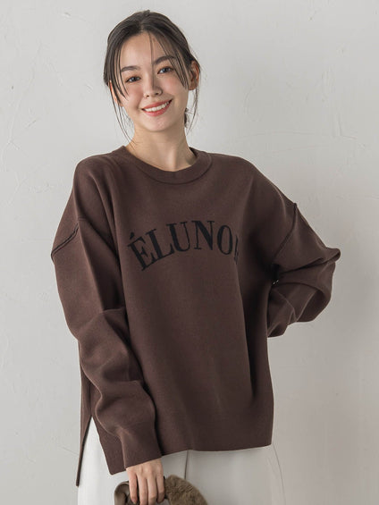 ロゴスウェットニット≪手洗い可能≫