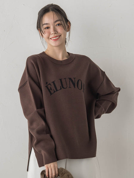 ロゴスウェットニット≪手洗い可能≫