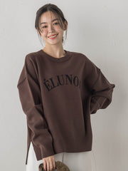 ロゴスウェットニット≪手洗い可能≫