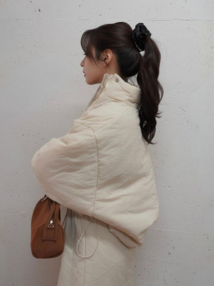 ［SET］Padded Blouson×Skirt Setup≪手洗い可能≫