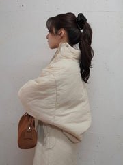 ［SET］Padded Blouson×Skirt Setup≪手洗い可能≫