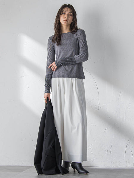 2WAYラメカフスインナー≪洗濯機で洗える≫