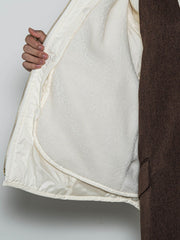 【WEB限定】4WAYキルティング×ボアブルゾン≪手洗い可能≫