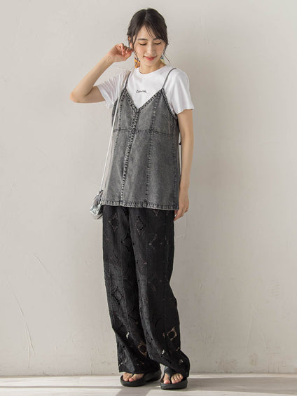 Air DENIM キャミビスチェ