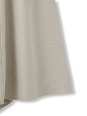 サテンピーチバックアシンメトリースカート≪手洗い可能≫