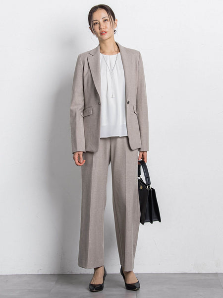 フロントタックブラウス≪透けにくい≫