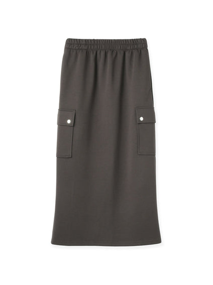 【SET】ダンボールニットベスト×スカート2ピース