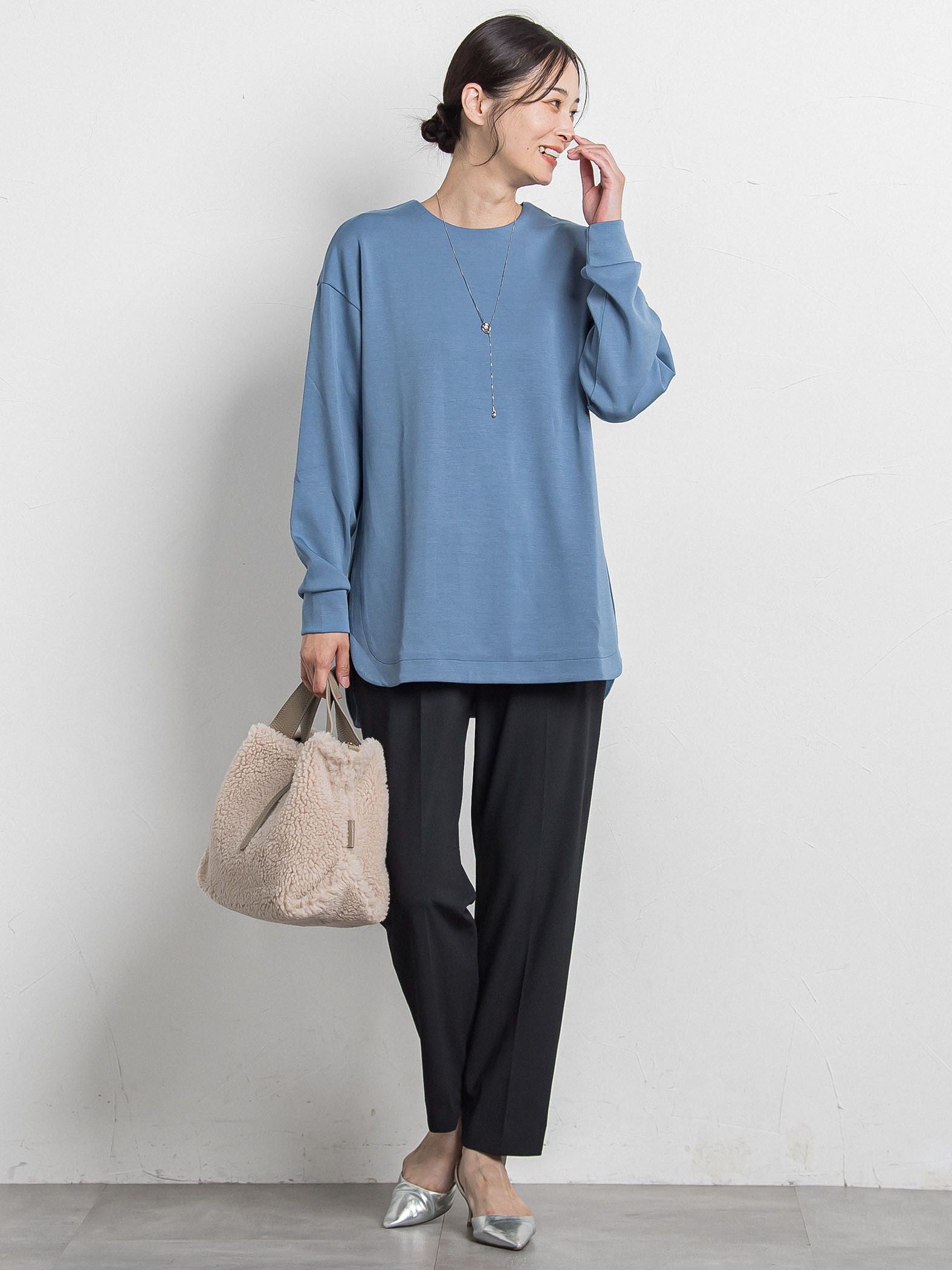 【追加生産】【WEB限定】Active Beautyテーパードパンツ≪13号・15号あり/洗濯機で洗える≫