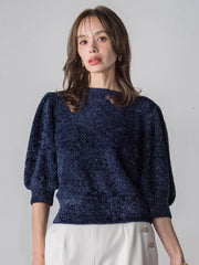 ラメシャギーニット≪手洗い可能≫