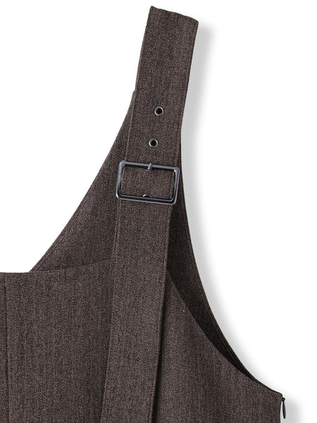 ミックスツイードジャンスカ