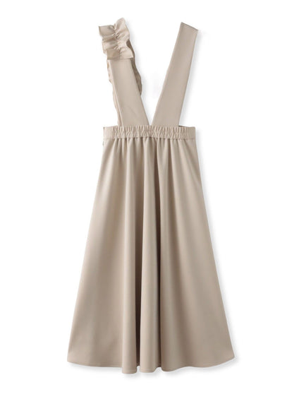 ダンボールフリルジャンパースカート