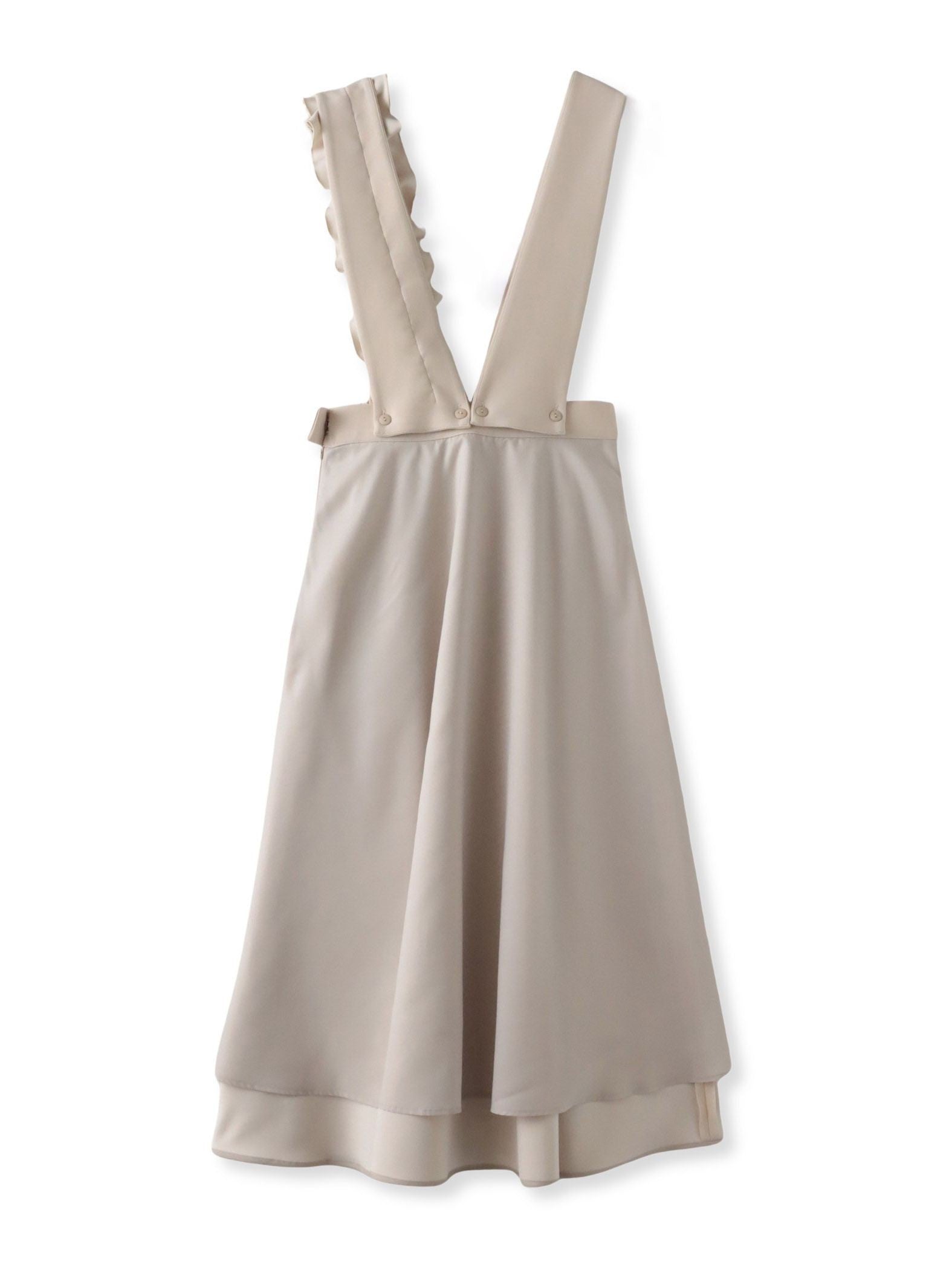 ダンボールフリルジャンパースカート