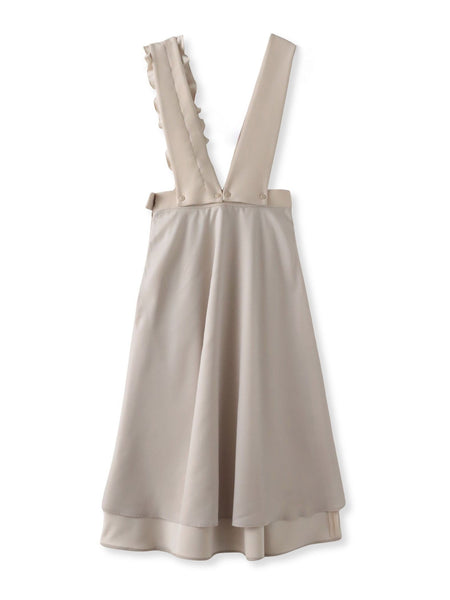 ダンボールフリルジャンパースカート