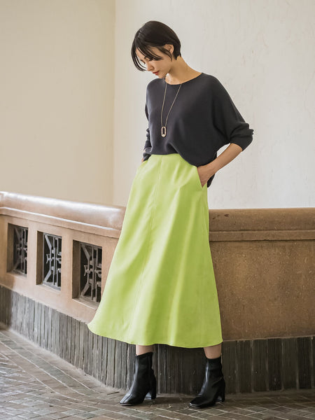 【WEB限定サイズあり】【洗えるニット】ECOCUWOOLドルマンニットプルオーバー≪シワになりにくい≫