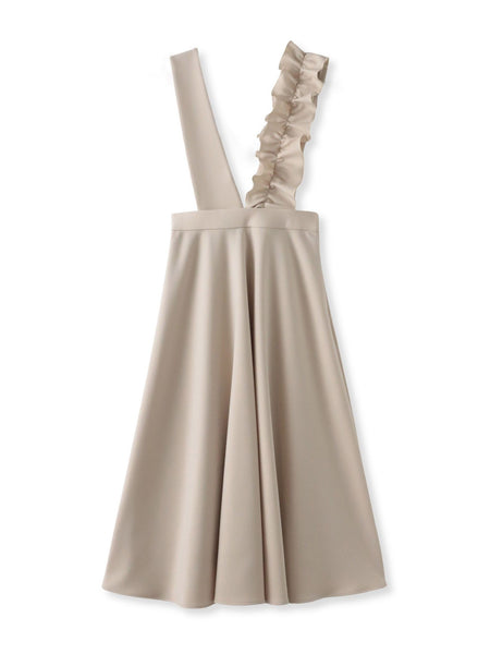 ダンボールフリルジャンパースカート