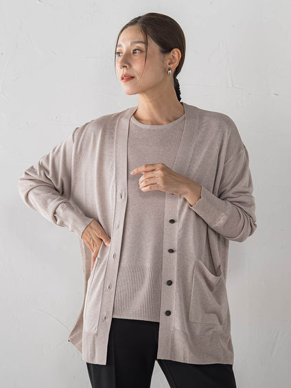 【大きいサイズ】SARIドルマンニット