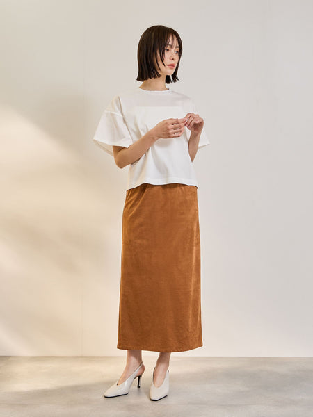 《予約》【連休。涼。軽やかに。】パネルスリーブプルオーバー《コットン100%》