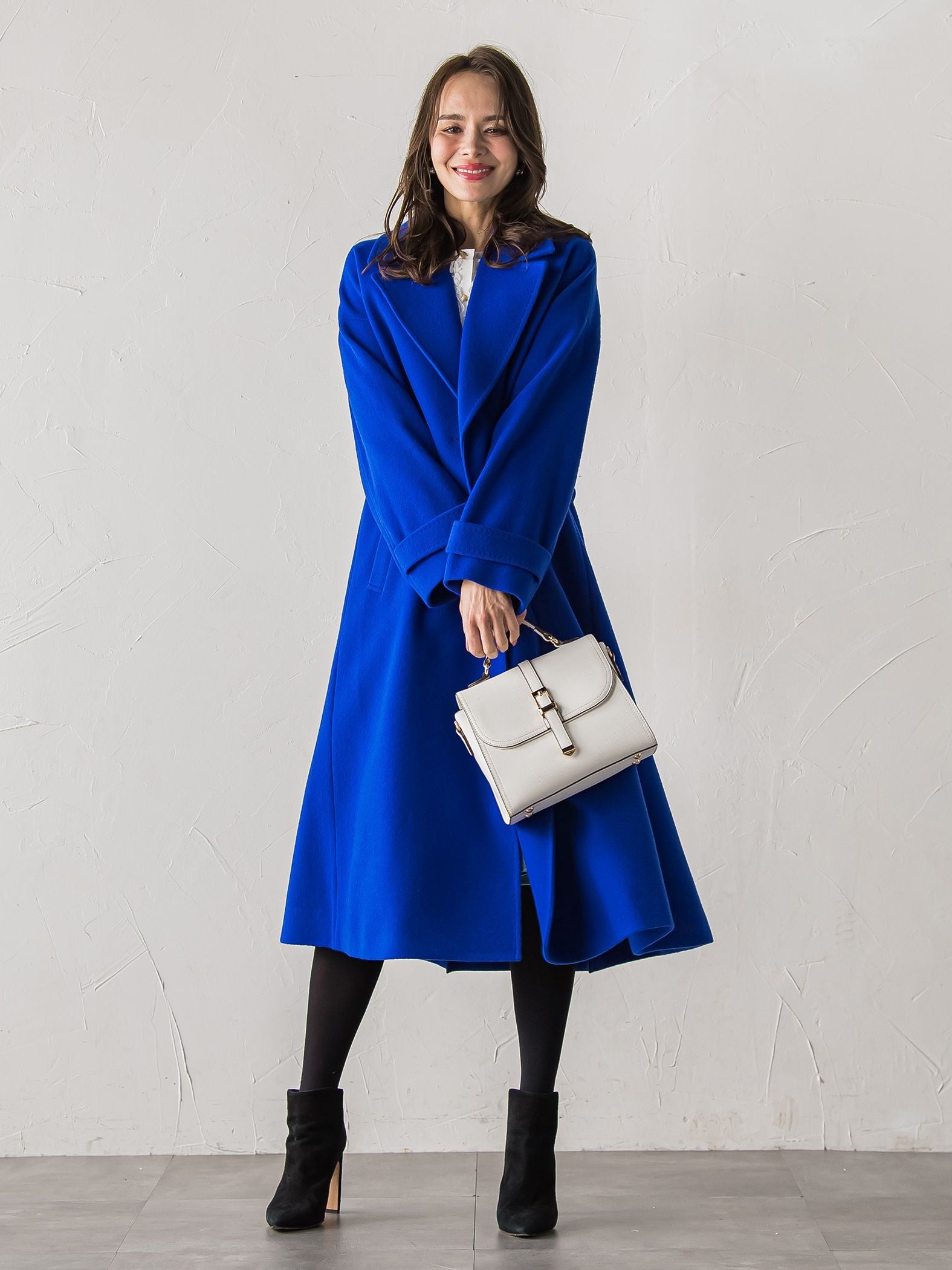 テーラードカラーコート