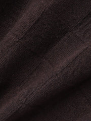 格子柄ハイネックニット≪洗える≫