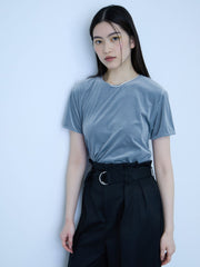 シアーベロアTシャツ【日本製】