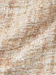 チュールレイヤーセットツィードジャケット