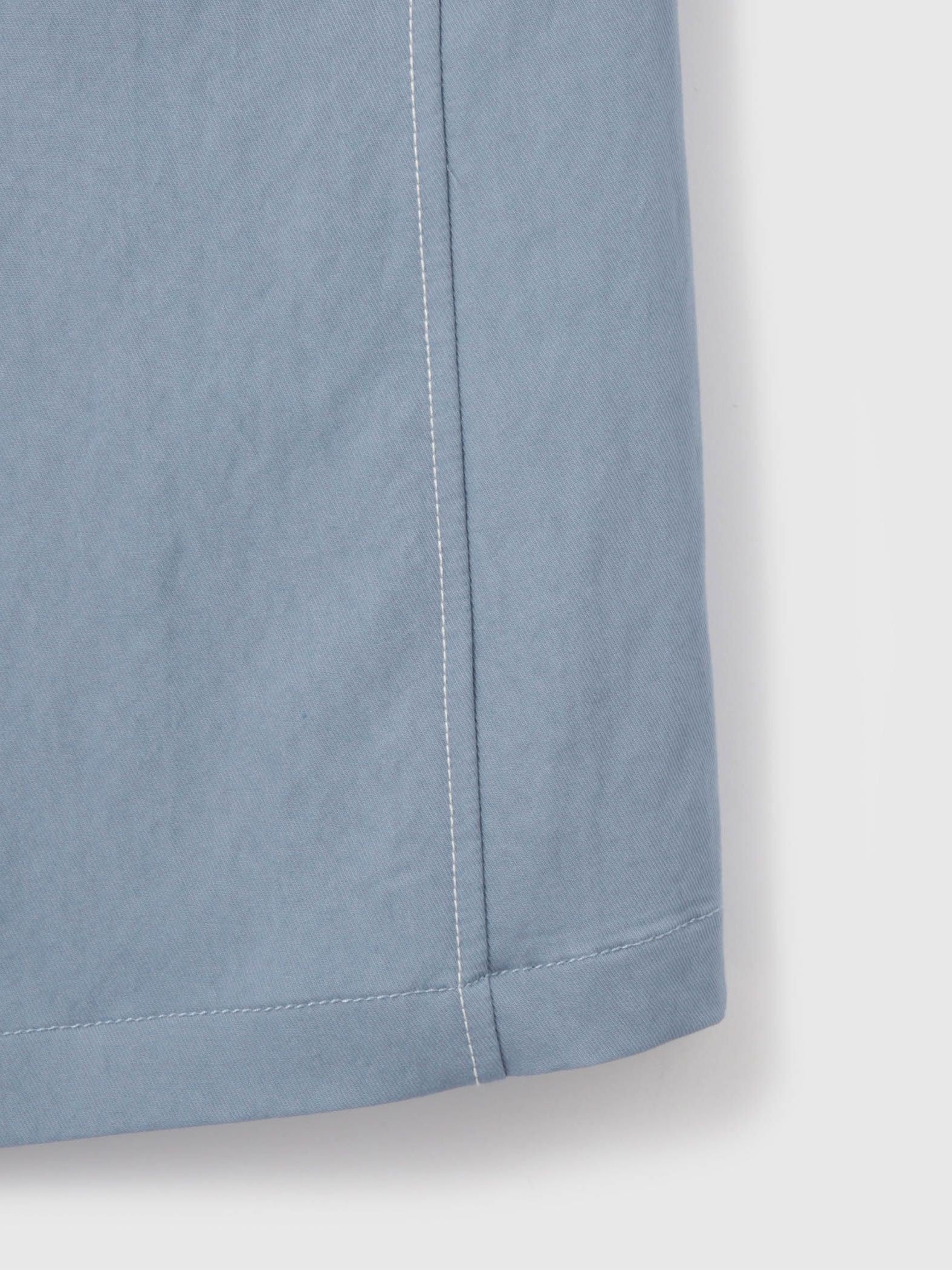 【シーズンレス】ナイロンツイルデニムベスト