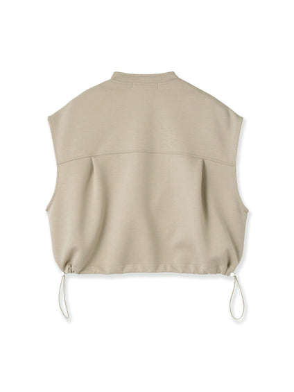 【SET】ダンボールニットベスト×スカート2ピース