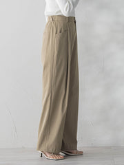 ワイドポケットタックパンツ