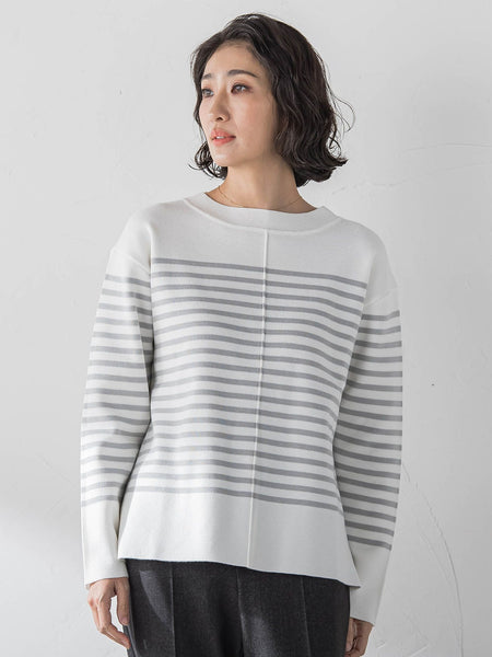 【大きいサイズ】”即着”トーンアップニット