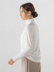 【WEB限定】【Skinea】≪着るスキンケア≫タートルネックカットソー