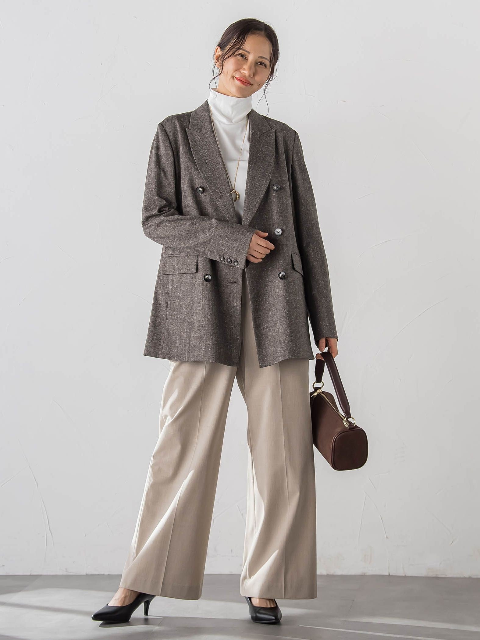 【WEB限定】【Skinea】≪着るスキンケア≫タートルネックカットソー