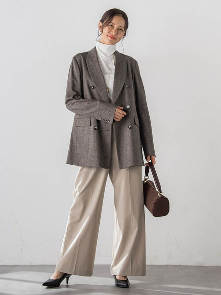 【WEB限定】【Skinea】≪着るスキンケア≫タートルネックカットソー