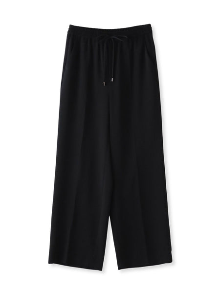 ハイストレッチカルゼワイドパンツ
