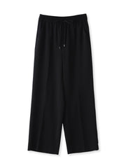 ハイストレッチカルゼワイドパンツ