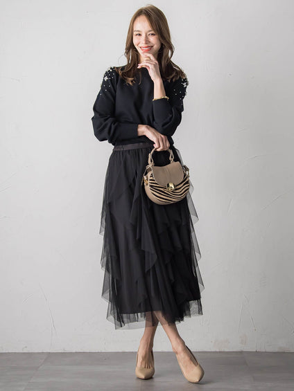 ショルダービジューニット